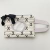 Multipurpose Bowknot Tissue Storage Case Sturdy Cotton Cover Accessory for Home and Office Use Decoration Organizers