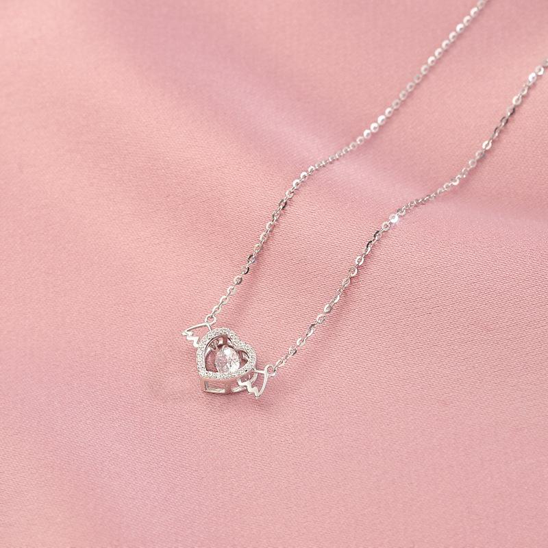 Dancing Angel Necklace Girl Trend Luxury Small Sweet Temperament Chain