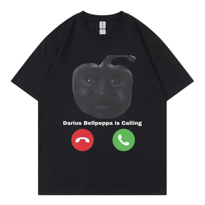 Darius divertidas Meme moda de venta al por menor tendencia Camiseta S