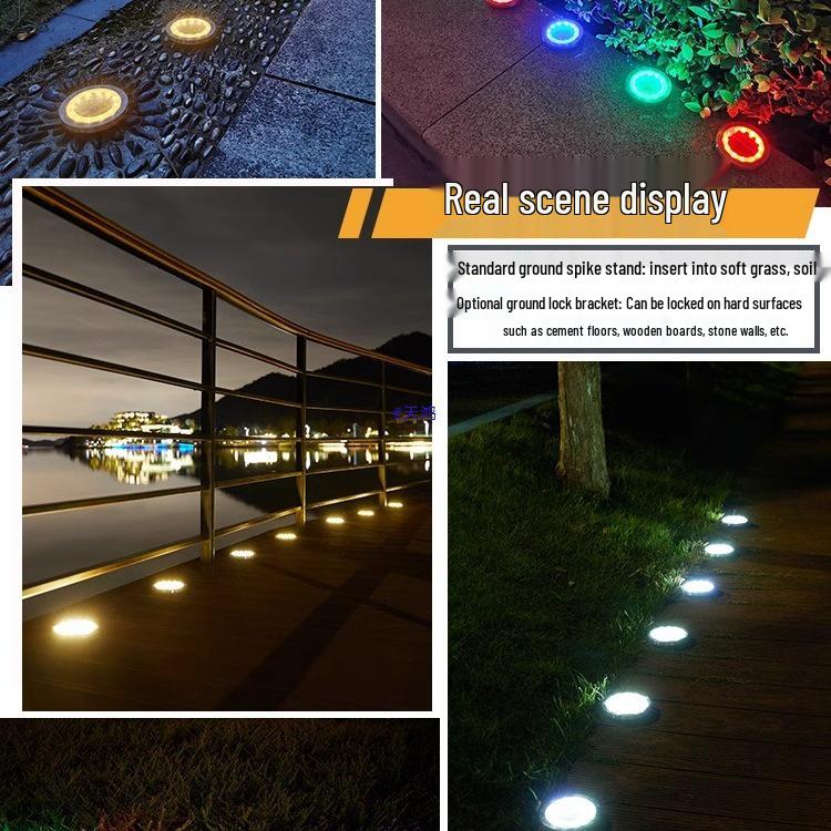 High-Brightness Solar Outdoor Motion-Sensor Wall Light for Garden, Courtyard, Balcony, and Camping