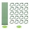Plant Stakes 40cm/15.7in Collapse Prevention Garden Plant Stem Support Stakes for Orchids Tomatoes