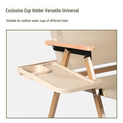 Outdoor Kermit Chair Side Tray with Cup Holder