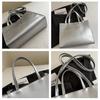 2025 Large Capacity Women's Retro Crossbody Tote Bag - Trendy Autumn Commute Handbag for College Students
