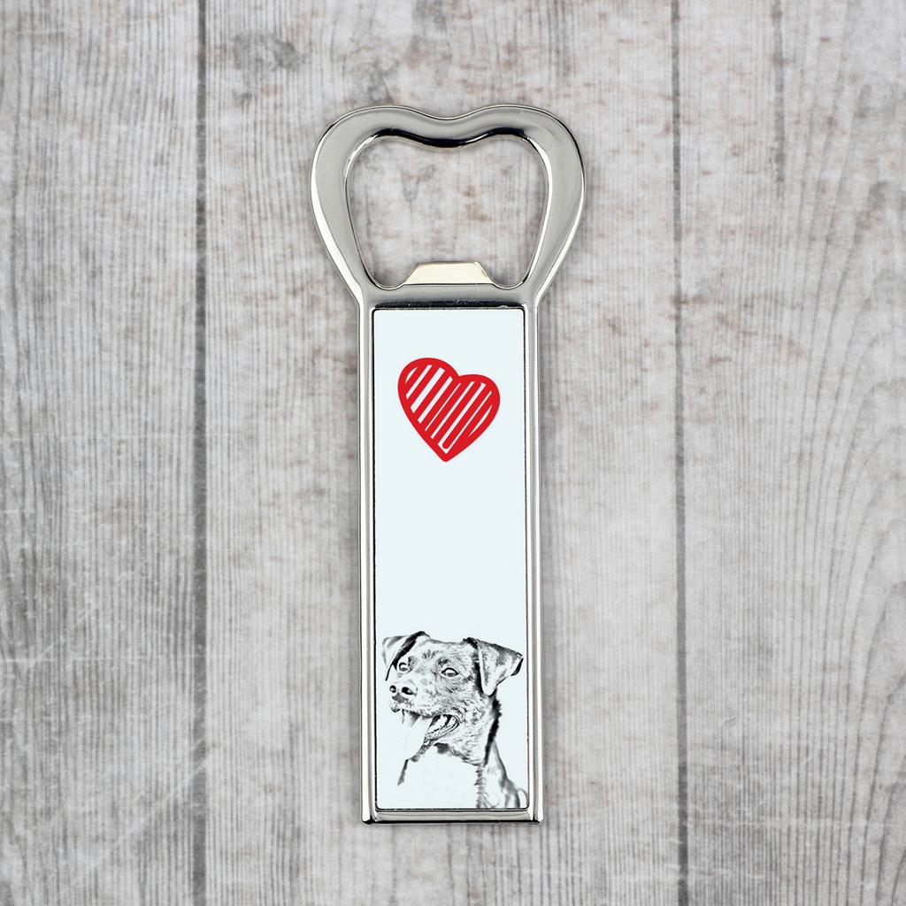 Danish Swedish Farmdog – Bottle opener with a dog, personalized fridge opener | Art-Dog