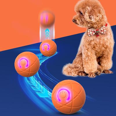 Automatic Rolling Ball Smart Jumping Ball Electric Automatic Moving and Rolling Dogs Toy for Pets