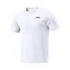 Li Ning Casual Sportswear Unisex White Short Sleeved Shirt+Black Shorts AATU015-5