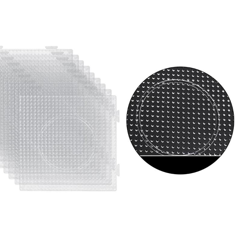 Large Beads Pegboard with Integrated Grids Designs for Easy Projects Spacious Surfaces Creative Art