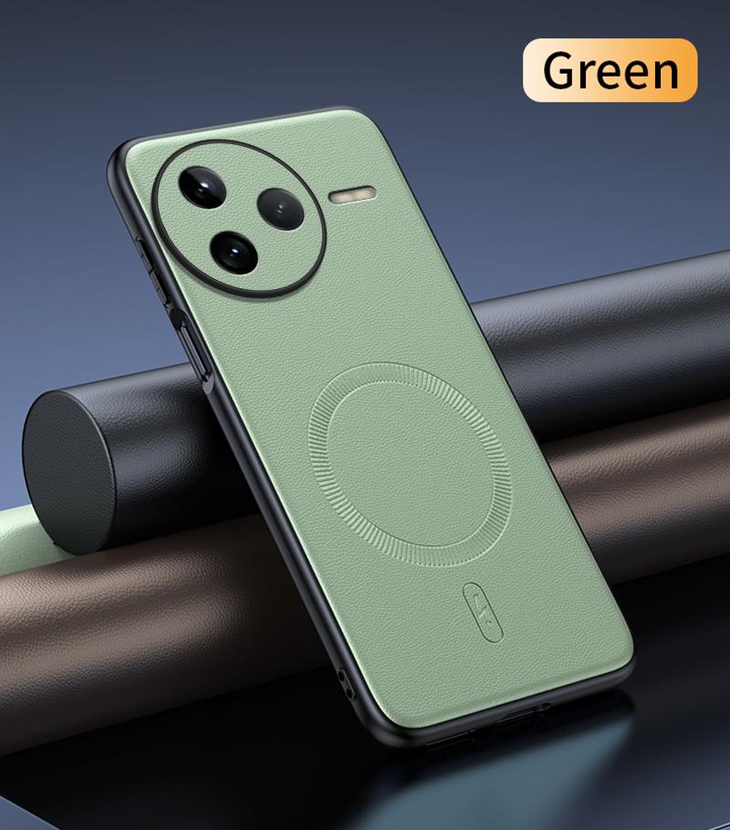 For Redmi K80 Case Magnetic Leather Shield Cover For Redmi K80 High Quality Anti-Fingerprint Non-Slip PC+TPU