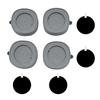 4PCS Strong Adhesive Suction Cup Shock-absorbing Anti Slip Washing Machine Foot Pad Universal Furniture Foot Pad