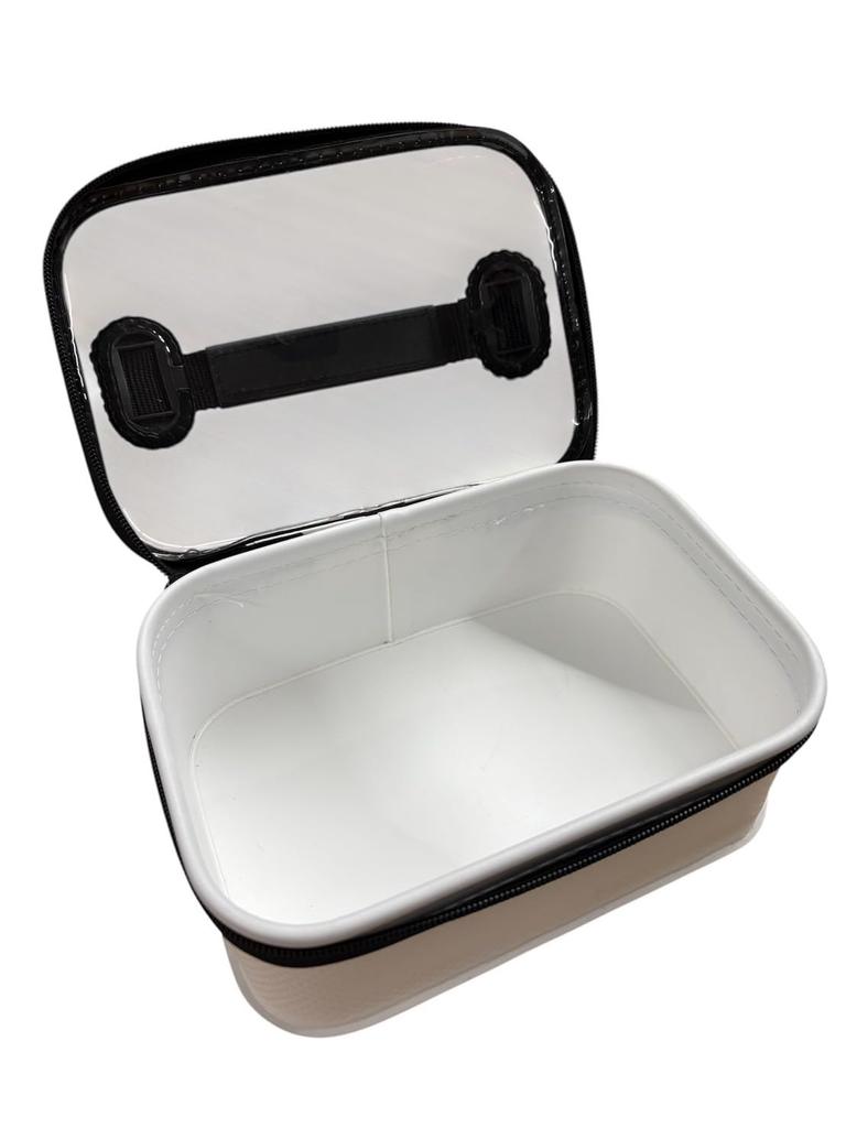 Celacanz EVA Clear for Fishing and Outdoor 27 x 17 x 9 Case, S/M/L, Unisex, Use, UFC-756, 757, 758, X'SELL (Off-White, Approx. cm)