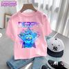 KPop Demon Hunters Kids Clothes 2025 Hot Anime Cotton T-shirt Harajuku Girls Casual Shirt Gift Fashion Movie Toddler T Shirts