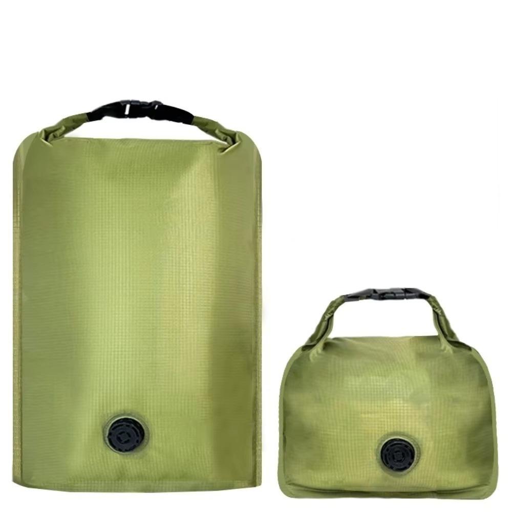 Reusable Hand Roll Vacuum Bag Space Saving Luggage  Storage Bag Vacuum Compression Bag  Storage Bag зелёный