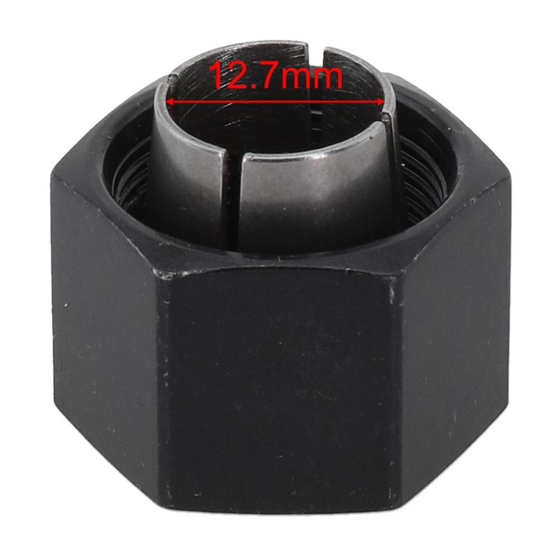 DW6214 DW616 Replacement 1 2 Router Chuck Replacement 12mm Chuck Metal Chuck Router Accessory Router Collet Replacement