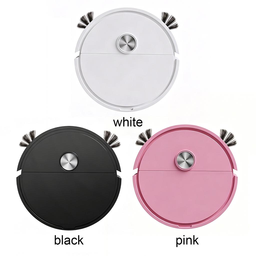 3 In 1 Intelligent Cleaning Robot Easy To Use Mini Robots Vacuum Cleaner Smart Cleaning Machine for Pet Hair&Hard Floor&Carpet