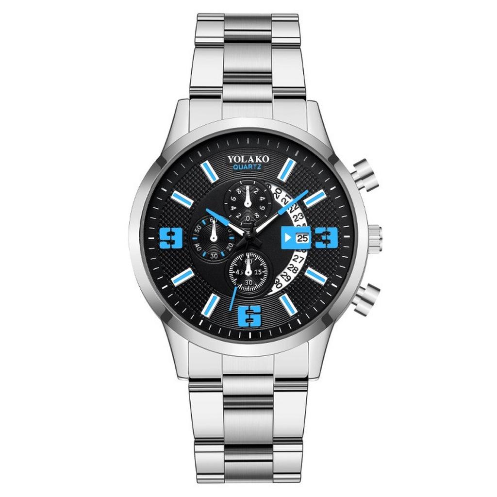 Mens Leather Business Fashion Watch Strap Watch For Gift Giving