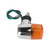 Retro Mini Turn Signal Lamp Indicator Compact Size Simple Wiring Universal Compatibility For Small And Cruiser Motorcycles