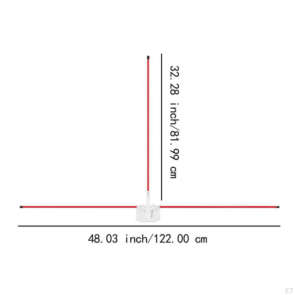 Adjustable Golf Alignment Stick Holder for Swing Improvement