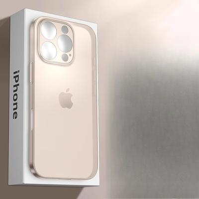 Applicabile a Apple 16 ProMax Custodia per cellulare ultrasottile Opaca iPhone 15 Guscio morbido al tatto 14 Custodia protettiva anti-caduta 13