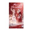 Christmas Door Curtain Background Door Decoration