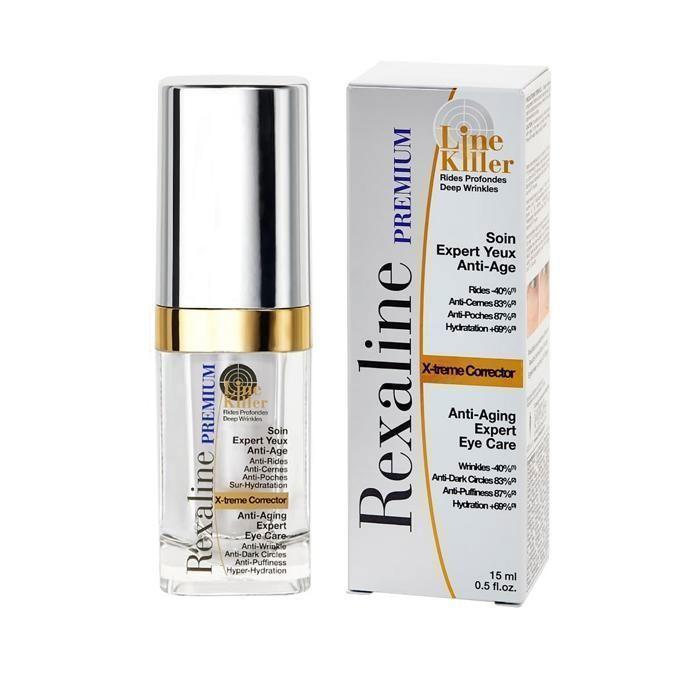 Soin Expert Yeux Anti-Age - REXALINE - Line Killer X-Treme - 15 ml - Hypoallergénique - Gel