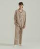[JO'S LOUNGE] Warm Modal Men's Caramel Pajama Set [Shipped from Korea] 100% Authentic