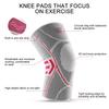 1Pcs Outdoor Sports Knee Pads Thin High-Elastic Knitting Mountain Climbing Hiking Anti-Slip Meniscus Injury Prevention Men Women
