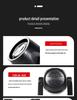 200W LED Thunder Cannon Moving Head Light - Colorful Rotating Beam for KTV Performance