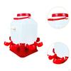 Chick Waterer Chicken Coop Accessories No Waste Drinking Bowl Practical Portable Automatic Drinker