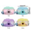 Anti Fall Camera Straw Cups Dustproof Plastic Drinking Kettle Portable Kids Water Bottle  Outdoor