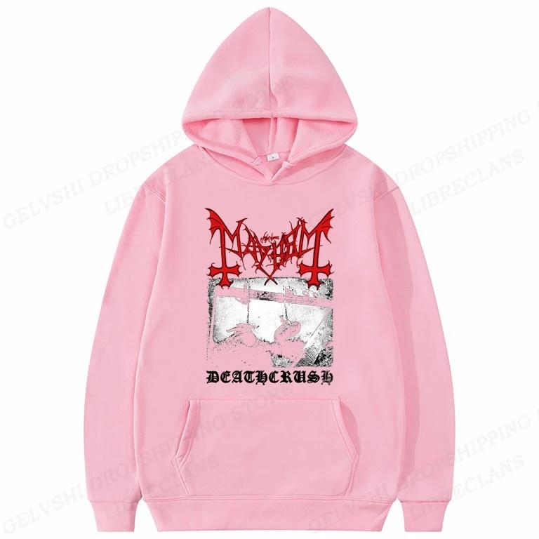 Rapper Mayhem Deathrush Hoodie Women Unisex Fashion Hoodie Sweatshirt Street Hip Hop Hooded Pullover