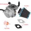 For 50cc 70cc 80cc 90cc 110cc 125cc ATV Dirt Pit Bike with 35mm Air Filter 19mm Carb PZ19 Carburetor Universal Fuel Filter Fuel System 2