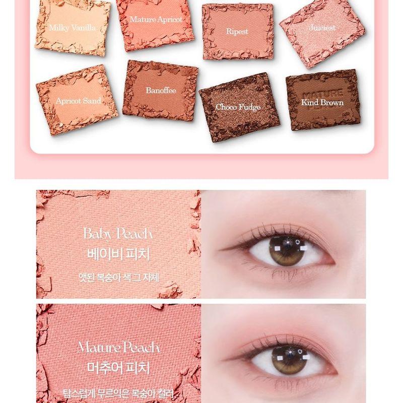 HOLIKA HOLIKA My Fave Vibe Eye Palette Ripe Fruits Collection - 2 Types