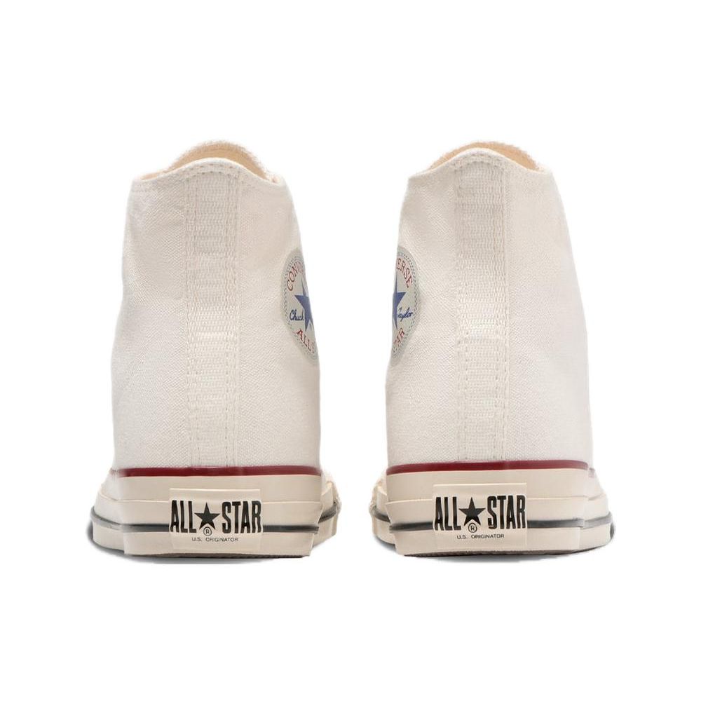 Converse All Star Us Hi Comfortable Simple High Top Canvas Shoes Unisex Sneakers White 31308190