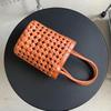 Hand Woven Bag Women Summer Beach Bag 2026 New Handbag Portable Tote Small Bag Bucket Bag