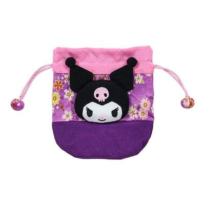 Sanrio KUROMI İpli Çanta ( Japon Tarzı Yüz ) Japonya YENİ
