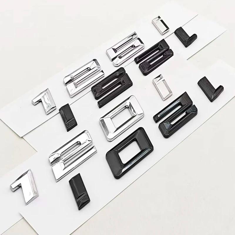 3D ABS Car Styling Logo 118i 120i 125i Badge Rear Trunk Emblem Sticker Decals For BMW 118i 120i 125i Auto Tail Accessories zw6