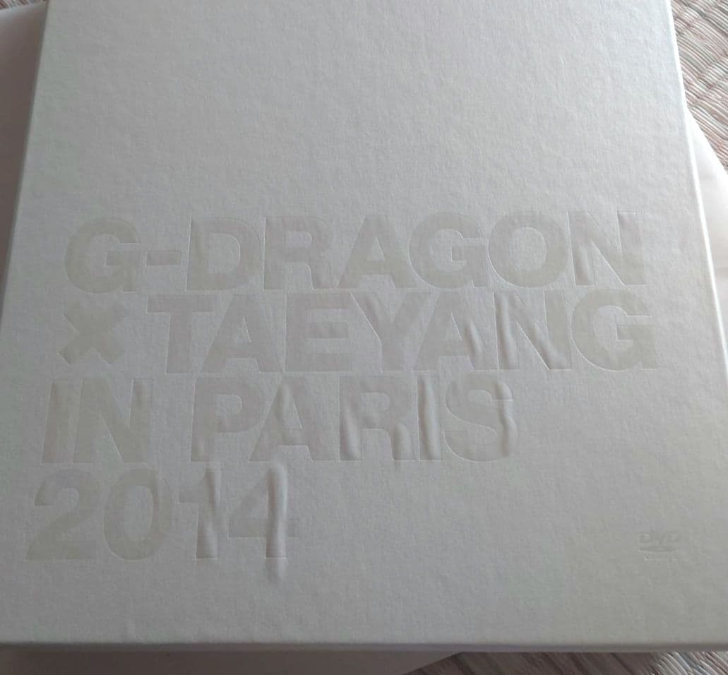[Б/У] G-DRAGON×TAEYANG (БОЛЬШОЙ ВЗРЫВ) Париж