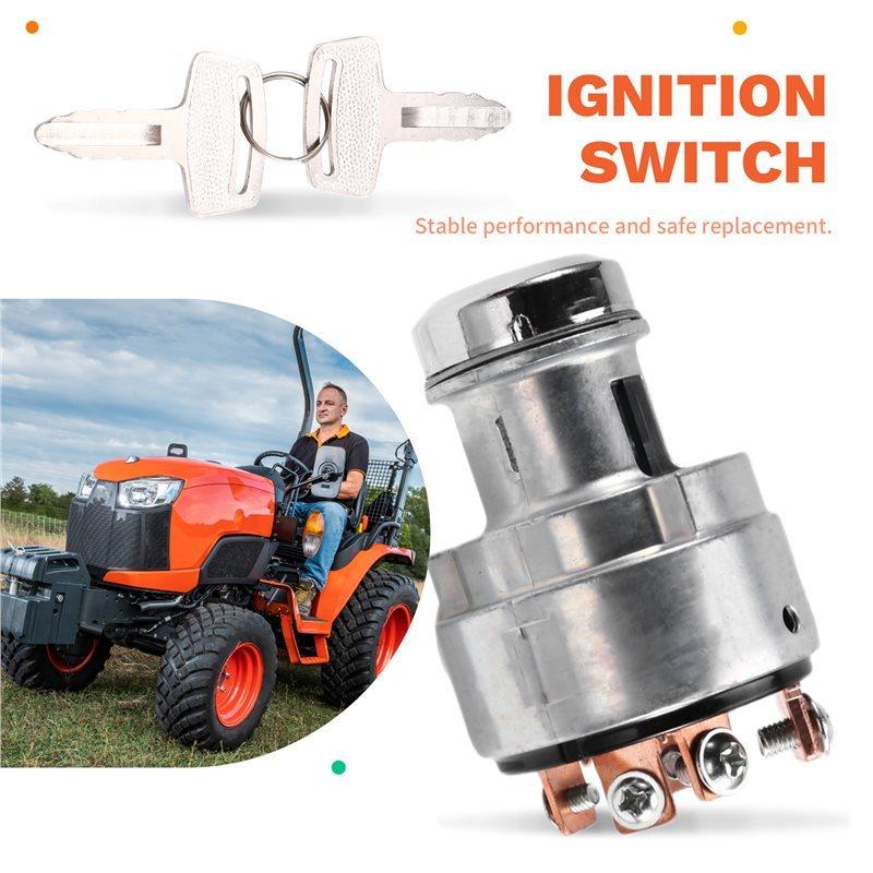 AU05 -For Kubota 1286605 Tractor Replacement Parts- New Ignition Switch(66704-55120/66706-55120)