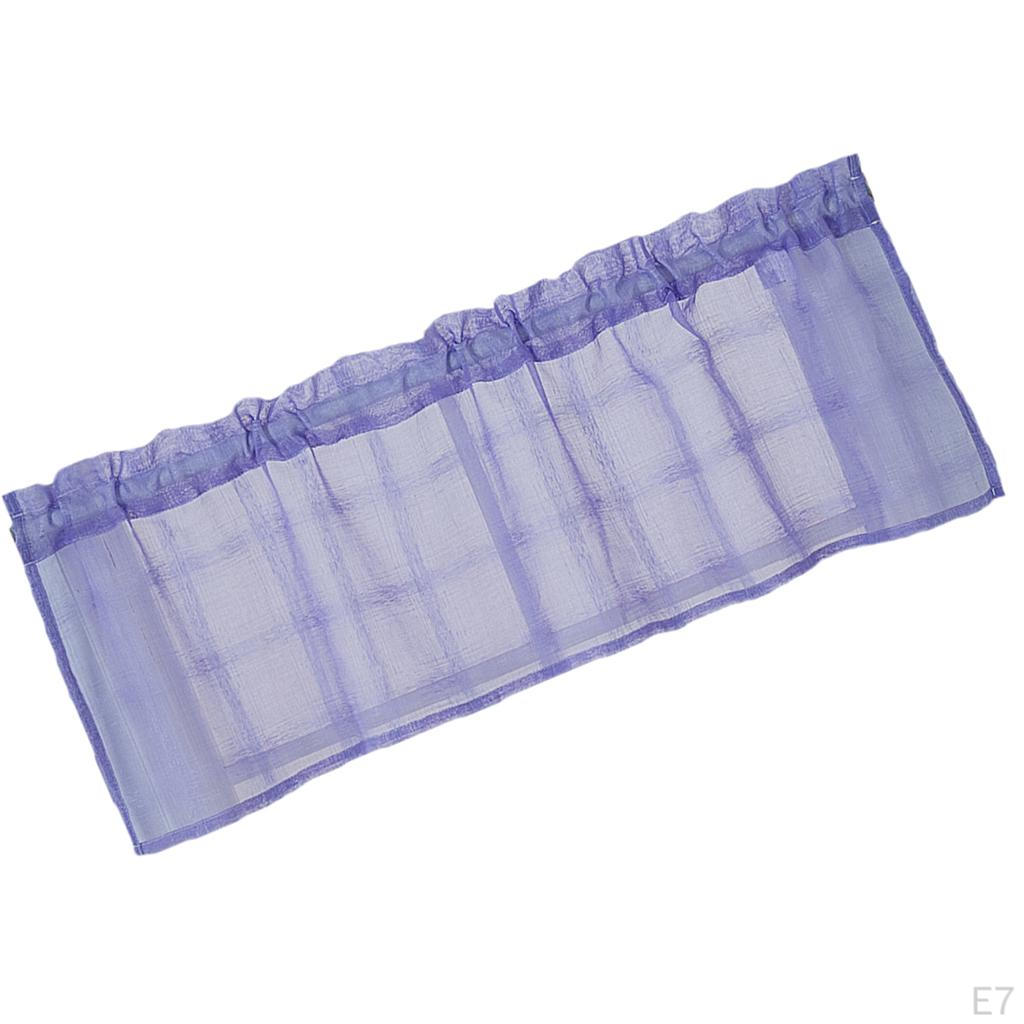 Curtain Tier - Rod Panels Window Treatments Small Curtains Tailored Tiers/Valances For Kitchen