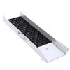 Gold Sluice Box Folding Aluminum Alloy Portable Gold Mining Chute Panning Prospecting Recovery Tool with Rubber Pad