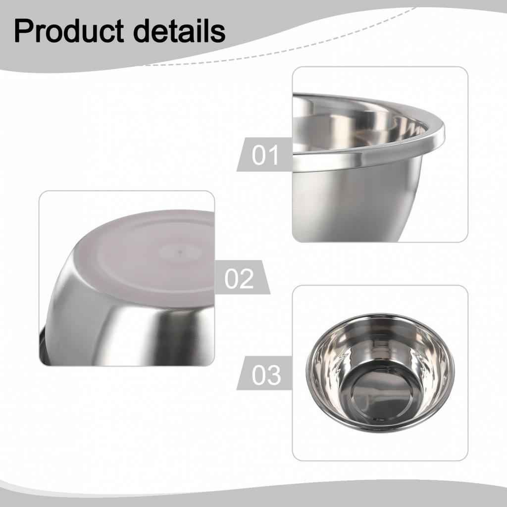 Mixing Bowls Whisking Salad Basin Kitchen Sink Easy To Clean