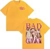 Singer Bad Gyal Vintage 90s Graphic T Shirts Unisex Women Harajuku Aesthetic Trend Tshirt Casual Loose Cotton Short Sleeve T Shirt