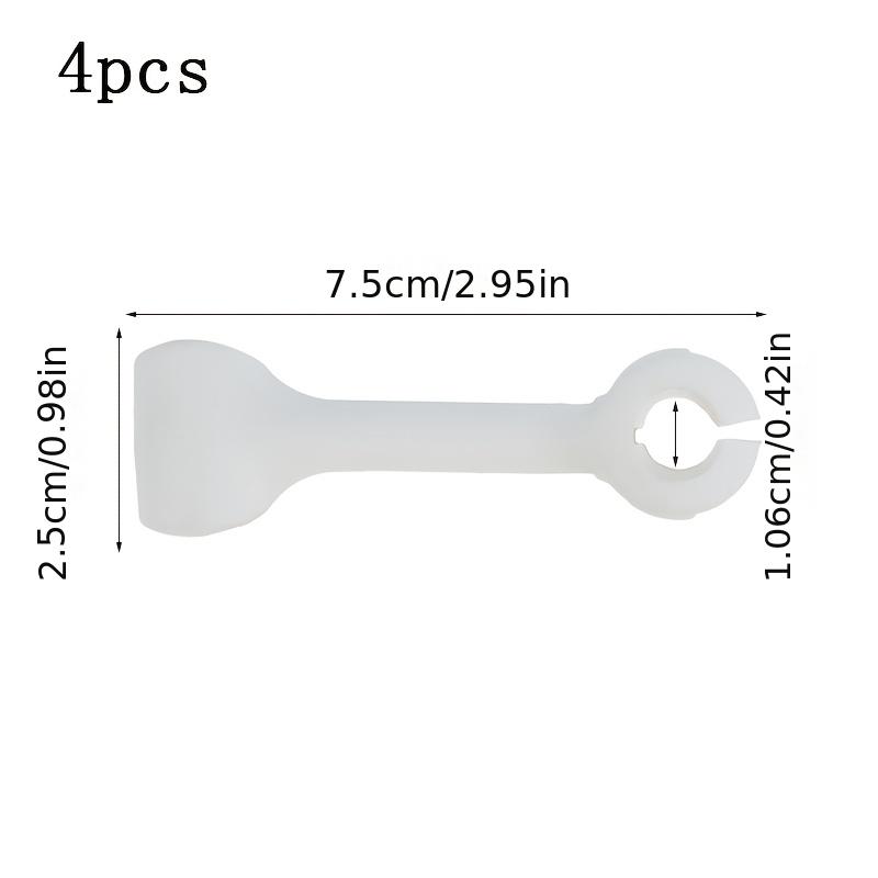 48 шт Держатель для винных бокалов Стойка для винных бокалов безопасная для посудомоечной машины Термостойкая подставка для винных бокалов 2140₽