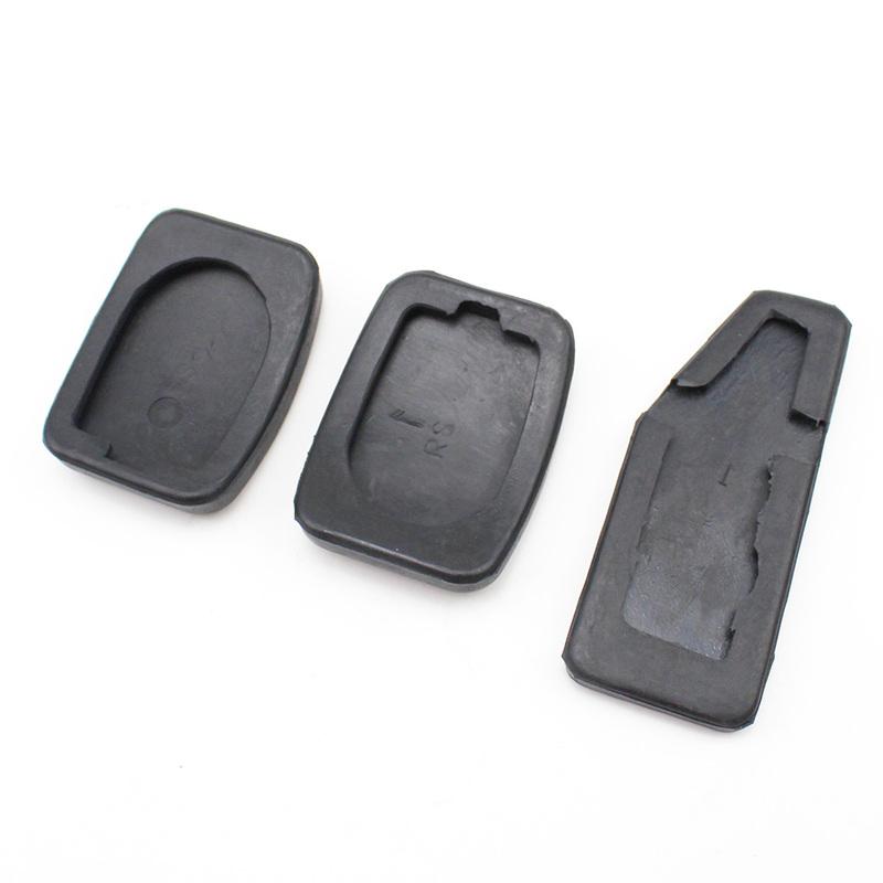 BRAKE CLUTCH ACCELERATOR PEDAL PAD for SUZUKI SWIFT SAMURAI SIDEKICK VITARA TRACKER(Set of 3)