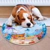 Aufblasbare Wasserspielmatte für Katzen Hunde Beschäftigende Sensorische Aktivität Wassermatte Spritzwasser Matte für Haustier Indoor Unterhaltung