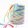 1pcs Colored 262 Feet Raffia Paper Ribbon,6 Colored Packing Paper String Perfect for Gift Wrapping and DIY Decoration