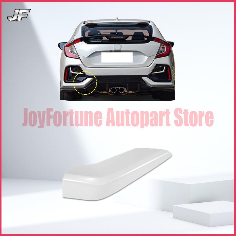 Auto Rear Bumper Tow Hook Cap Cover for Honda Civic 2016 2017 2018 2019 2020 2021 10th Gen Hatchback FK4 FK7 белый