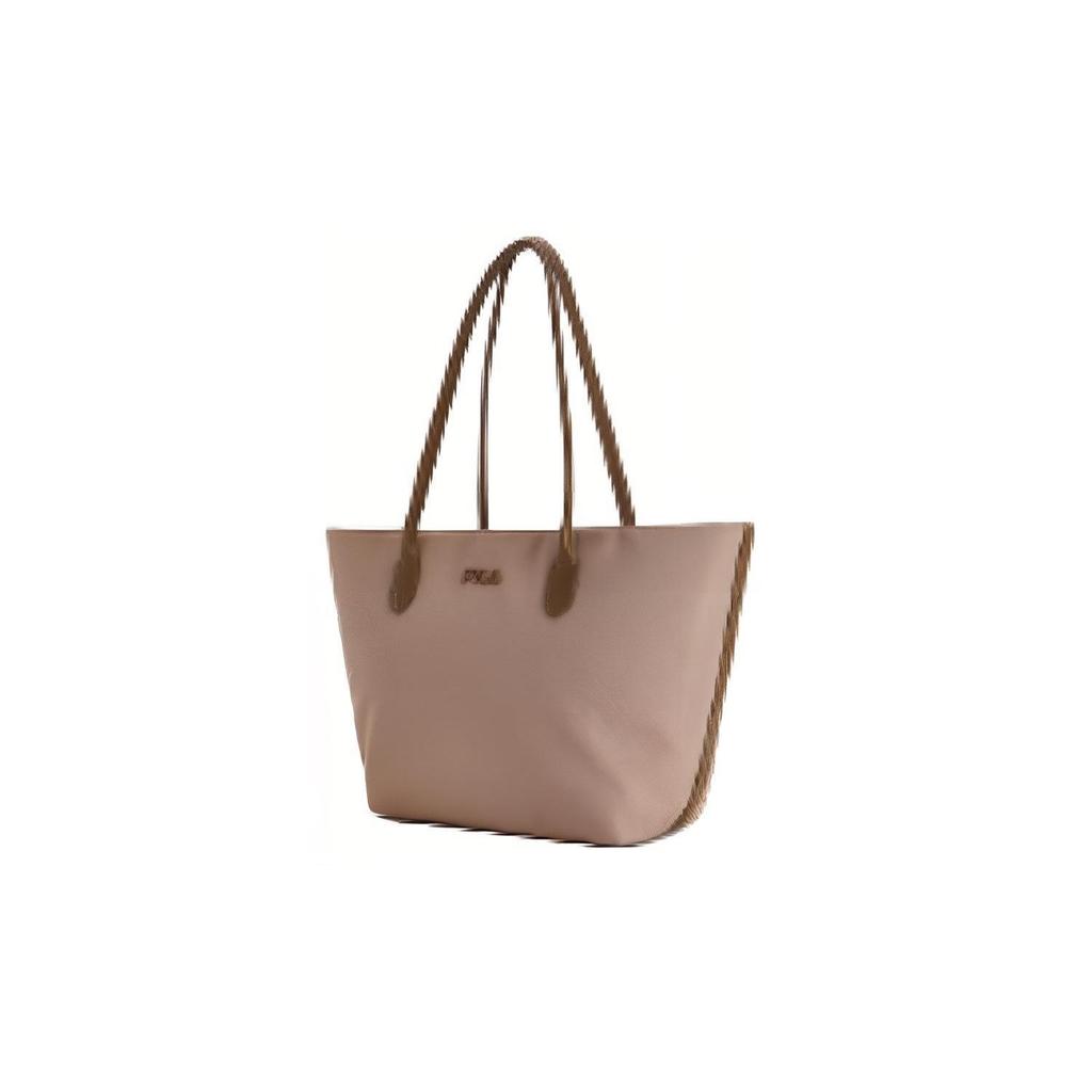 FILA Fashion Casual Fabric Shoulder Tote Bag Mini Women bags Light-Brown F13W418165FBG