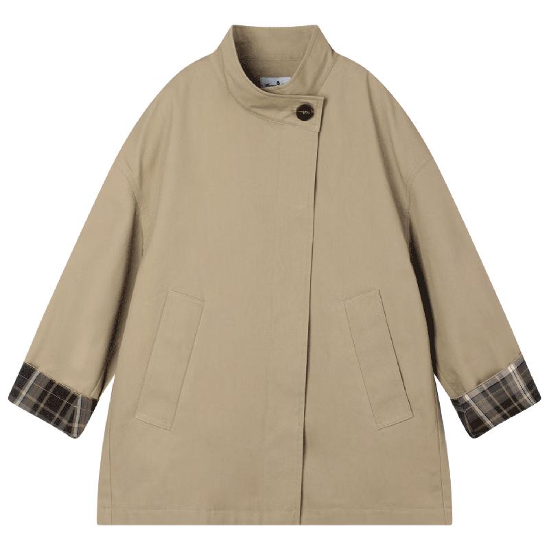 Mucmukn Kids' British Style Vintage Trench Coat Jacket