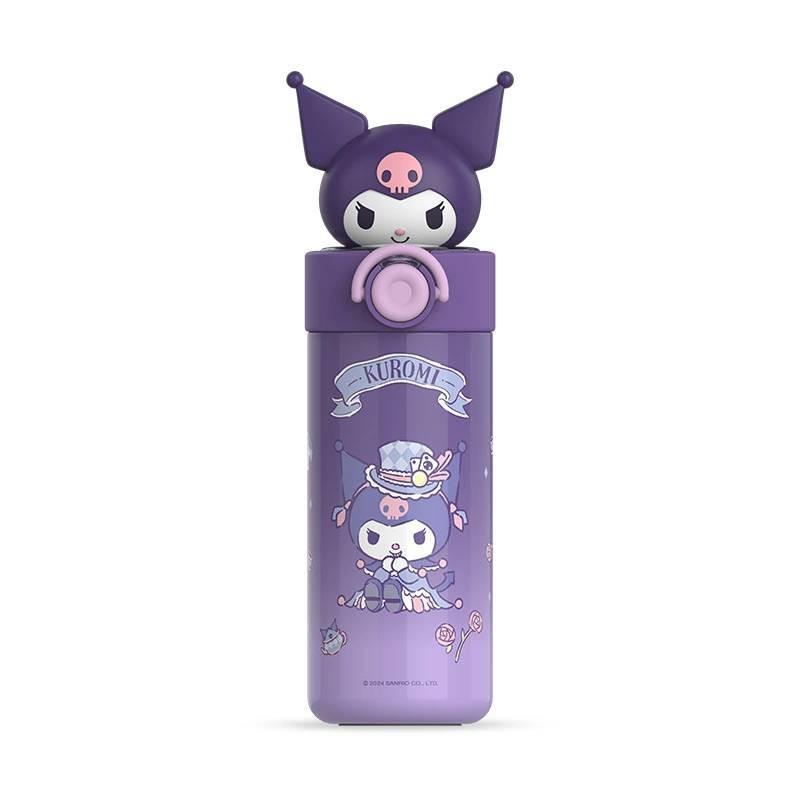 Crayon Shinchan Kids Insulated Travel Mug With Straw Lock For School And Outdoor Use